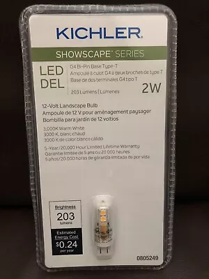 Kichler Showscape Series 25W EQ T4 Warm White LED Light Bulb 805249 • $9.49