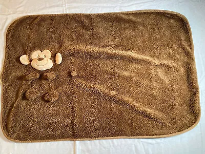 Pet Blankie Monkey Blanket Lovey Animal Adventure 38” X 25” • $5.50