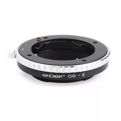 $93.72 • Buy K&F Concept Lens Mount Adapter Contax G Lens To  Sony NEX A72 A7R2 A7s2 Camera