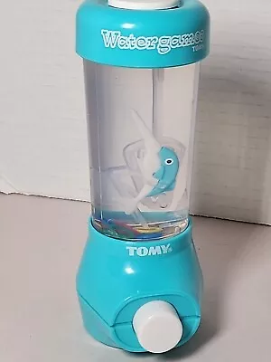 TOMY Water Games Ring Toss Blue Swordfish Vintage Handheld Button • $30