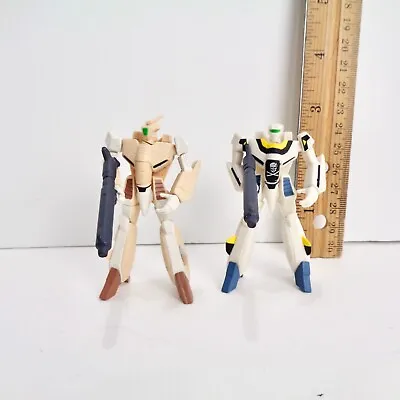 2003 Bandai Macross Robotech Gashapon Capsule Figure Lot X2 Valkyrie VF-1* • $30