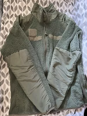 US Military GEN III Level 3 Jacket Cold Weather Polartec Foliage Green Small Reg • $30