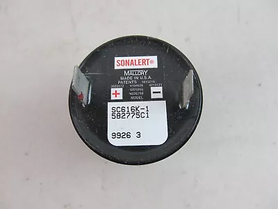 $17.99 • Buy Mallory Sonalert SC616K-1 Audible Electronic Signal