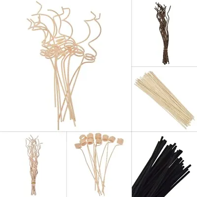 Rattan Reed Diffuser Sticks Fragrance Replacement Aroma Refill Floral Home Decor • $3.65