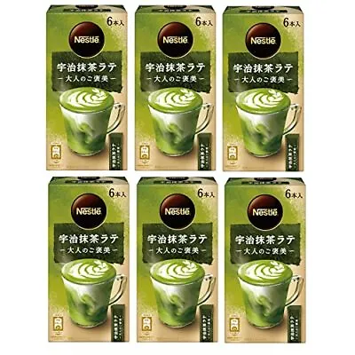 Nestle Adult Reward Uji Matcha Latte 6 Sticks X 6 Boxes Powder From Japan 8383 • $37.95