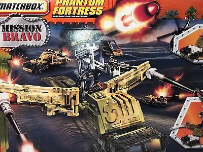 Vintage 1998 Matchbox Mission Bravo Phantom Fortress Nib Hard To Find • $79.95