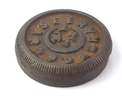 Collectible Mercantile Weight Scale 2 Seer Iron Weight Measuring Tool G15-400 • $345