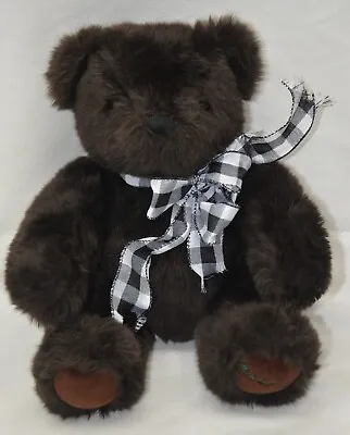Authentic Vintage 16  Marshall Field's Jointed Poseable Brown Plush Teddy Bear • $15
