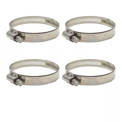 Jet Breeze Boat Hose Clamps 72 | 1 7/8 Inch Stainless Steel (Set Of 4) • $10.15