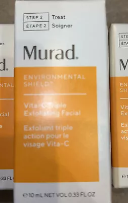 Murad Environmental Shield Vita-C Triple Exfoliating Facial 0.33oz/10ml D1G1 • $9