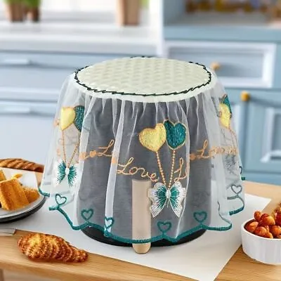 Embroidered Flower Air Fryer Dust Cover  Rice Cooker • $5.34