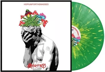 PRE-ORDER Ministry - Hopiumforthemasses - Green & Yellow Splatter [New Vinyl LP] • $29.79