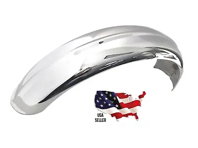 6  In CHROME RIB RIBBED FENDER BOBBER Chopper Yamaha Suzuki Bsa Triumph Kawasaki • $179.99