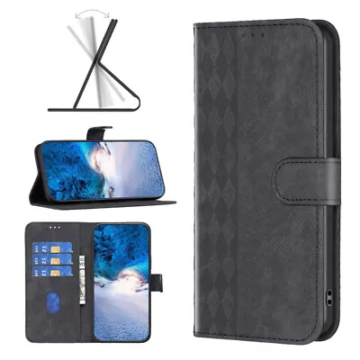 Matte Wallet Leather Flip Cover Case For Xiaomi Redmi Note 12S 11 10 A2 13C 12C • $11.61