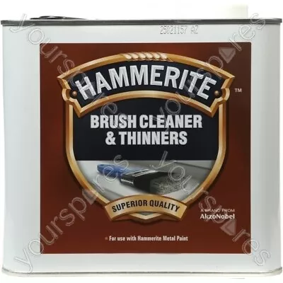 Hammerite Brush Cleaner & Thinners - 2.5 Litre • £49.97