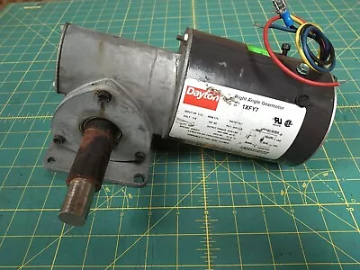 Dayton 1XFY7 Right-angle Gearmotor 115VAC 1-Phase 173RPM 1/12HP • $149