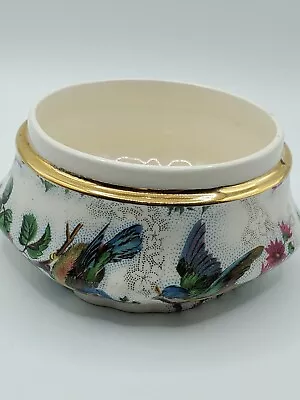 $24.99 • Buy C1937 Royal Tudor Ware By Barker Bros 'LORNA DOONE' Dresser Jar Base Gold Trim
