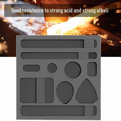 £23.52 • Buy Professinal Graphite Ingot Mold Gold Silver Metal Melting Casting Mould