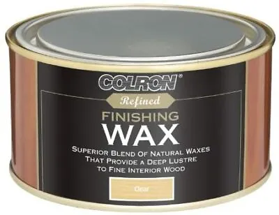 Premium Ronseal CRFW325 325g Colron Refined Finishing Wax Clear Colron CRFW32 U • £18.13