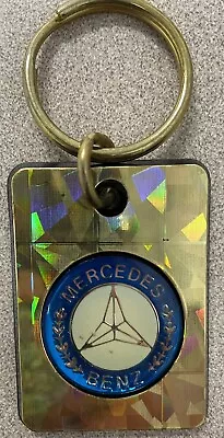 Mercedes Benz New Old Stock Vintage Car Keychain B-E Industries USA Fob • $15