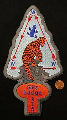 Oa Gila Lodge 378 Bsa Yucca Council Tx Vigil Honor Jacket Patch 9  Very Few Made • $340.53