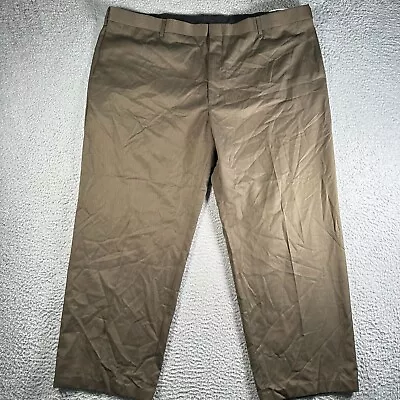 Mariscal Dress Pants Mens 46x28 Brown Viscose Blend Business NWT MSRP $599 • $19.95