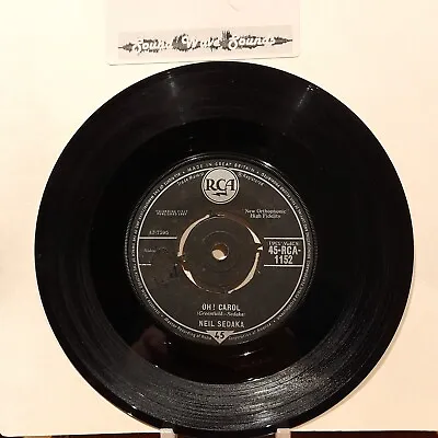 Neil Sedaka - Oh! Carol / One Way Ticket - 7”  45-RCA 1152  1959  [VG+] • £4.99