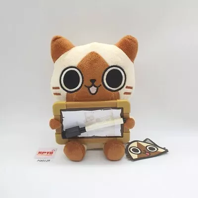 Airou F128 Monster Hunter Whiteboard With Pen Plush 9  Tag Toy Doll Japan • $16.05