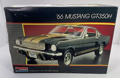 MONOGRAM 1/25 Scale 1966 FORD MUSTANG GT-350H Model Kit”OPEN BOX”Sealed Bags • $30