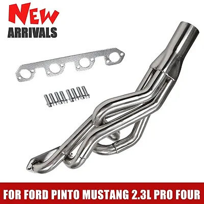 2023 Stainless Steel Manifold Headers Fit For Ford Pinto Mustang 2.3L Pro FourAr • $94.99