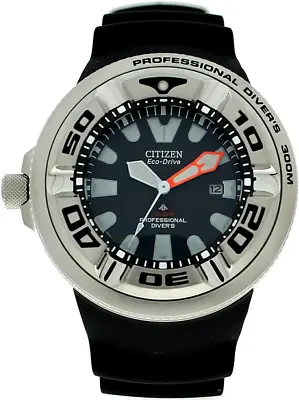 Citizen Black Dial Promaster Dive Watch Polyurethane Band BJ8050-08E • $320