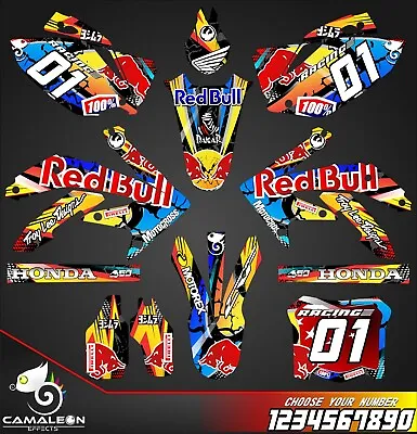 2005 2006 2007 2008 CRF 450R Graphics Kit For HONDA CRF450R 450 R Decals Sticker • $149