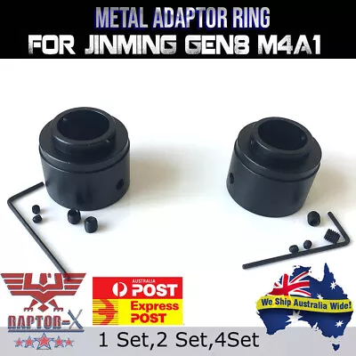Upgrade Metal Fishbone Outtube Adaptor Ring JM Gen 8 J8 CYMA-M4 Gel Blaster Toy • $21.92