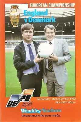 £2.70 • Buy England V Denmark - 1983 European Championship Qualifier