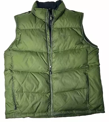 Eddie Bauer EB 700 Premium Quality Goose Down Puffer Vest Black Mens Sz XL Tall • $25