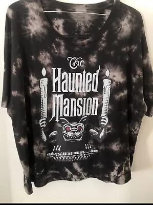$17 • Buy Disney The HAUNTED MANSION Gargoyle HER UNIVERSE Black Tye Dye SIZE M T-Shirt