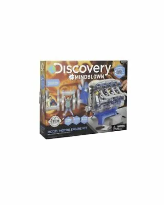 Discovery Mindblown Model Engine Kit With Moving Motor Parts And Led Lights  • $19.99