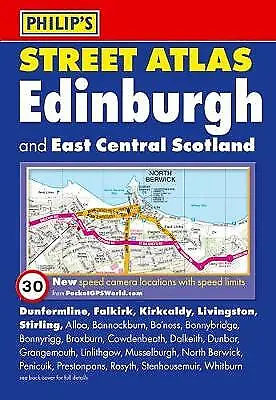 Philips Maps : Philips Street Atlas Edinburgh And East FREE Shipping Save £s • £3.74