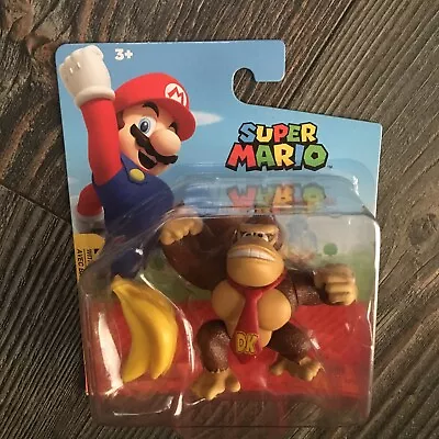 $14.63 • Buy Super Mario Donkey Kong With Bananas Figure Jakks Pacific NEW 2021 Nintendo