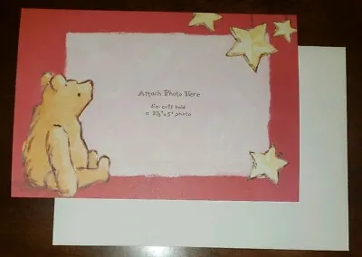 4-Winnie The Pooh Photo Christmas Cards W/envel. Michel & Co. • $9.96