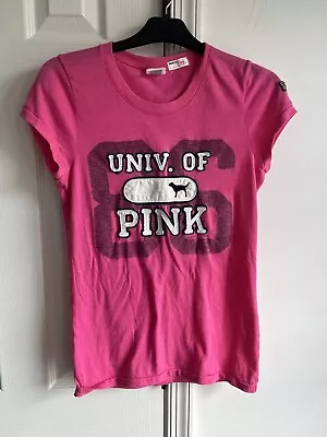 VS University Of Pink Tee M • $16