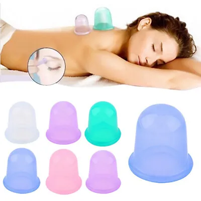 Body Massage Helper Anti Cellulite Vacuum Silicone Massage Cupping Health CI:da • £3.61