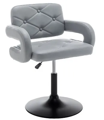 ALICANTE LOW SEAT Beauty Salon Gas Lift Hairdressing Salon Chair Faux Leather • £72.95
