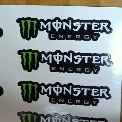 (4) MONSTER STICKERS With 1 FREE STICKERS • $7.70