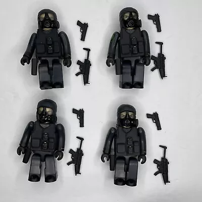 Kubrick Metal Gear Solid 2 - 4x Gurlukovich Gas Mask Mercenaries Figures • $20