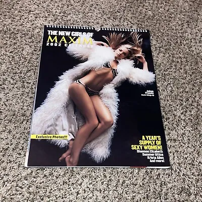 The New Girls Of Maxim 2002 Calendar-  Jaime Pressly Vergara 18x14 • $19.99