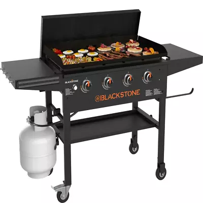 Blackstone Gas Griddle Grill Propane 36 In Cooking Station 4 Burner Backyard NEW • $359.95