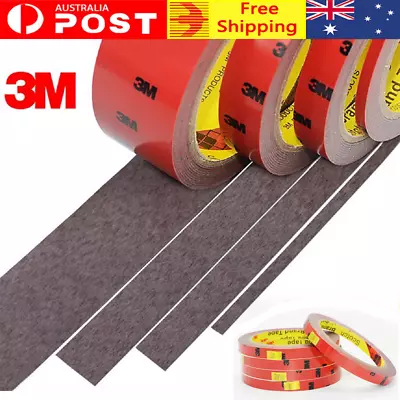 3M Strong Permanent Double Sided Super Sticky Versatile Roll Tape For Vehicle • $11.29