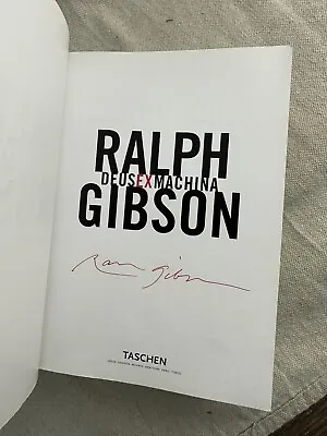 Ralph Gibson : Deus Ex Machina ~ SIGNED ~ Taschen Monograph • $125