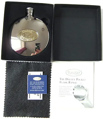 Stunning Hand-made In Scotland Dalvey Hipflask Engraved And Unused In Box • £27.50